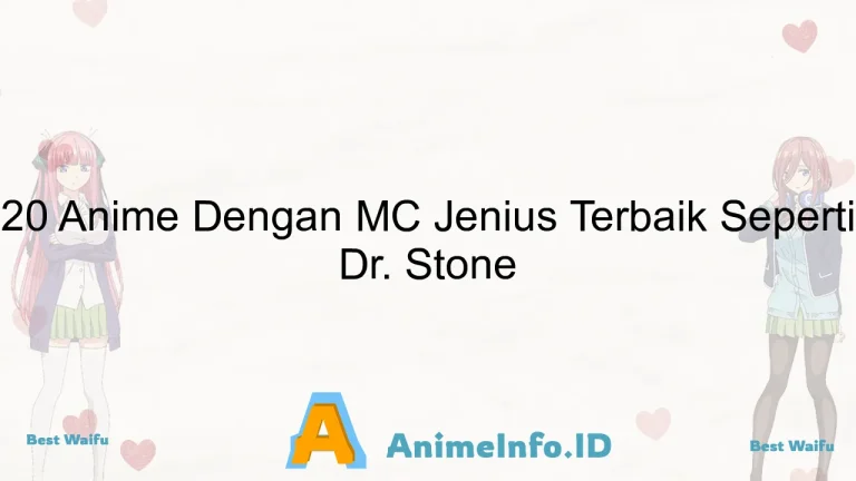 20 Anime Dengan MC Jenius Terbaik Seperti Dr. Stone